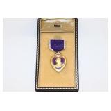 WWII Numbered Purple Heart Medal