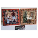 Norwegian Art Trivets by Suzanne Toftey