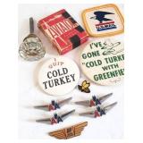 Vintage Buttons, Patch, Doorknob, etc.
