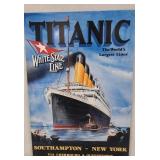 Metal Titanic Advertising Sign