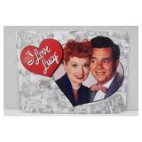 Metal "I Love Lucy" Advertising Sign