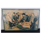 Metal Crown Distilleries Advertising Sign