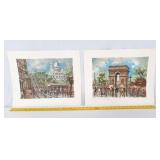 Pair of Maurice Legendre Paris Art Prints