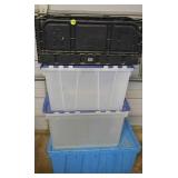 Storage Totes & Collapsible Bin - NO SHIP