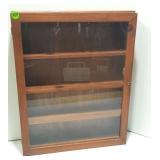 Wood Display Case - NO SHIP