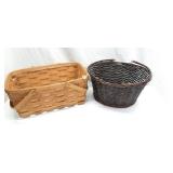 Pair of Handled Baskets