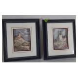 Pair of Framed Lighthouse Prints
