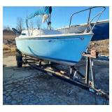1974 Catalina C22 Sailboat