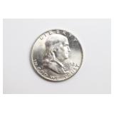 1952-D Franklin Half Dollar