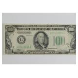 Series 1934-A $100 Federal Reserve Note