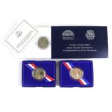 (3) Commemorative Half Dollars. 1986 & 2003