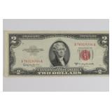 Series 1953 C Two Dollar Red Seal.