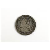 1857 Seated liberty Dime