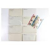 (8) Uncirculated Mint Sets 1971-1976