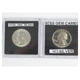 (2) 1976-S Silver Washington Quarters