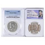 1968-D & 1968-S Proof Kennedy Half Dollars