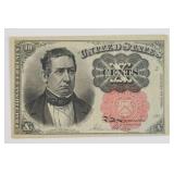 1874 Fractional Currency. Ten Cents