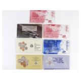 (7) US Mint Uncirculated Sets. 1990s