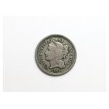 1865 Three Cent.