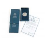 1990 Eisenhower Centennial Silver Dollar