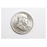 1958-D Franklin Half Dollar