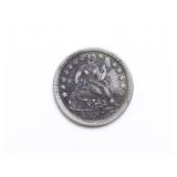 1851 Seated Liberty Dime