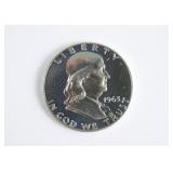 1963 Proof Franklin Half Dollar