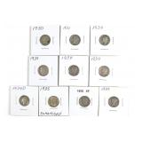 (10) Mercury Head Dimes