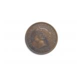 1859 Canadian One Cent (Bronze)