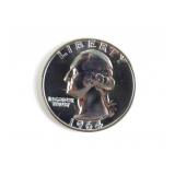 1964 Proof Washington Quarter