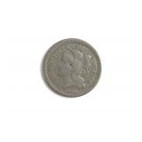 1865 Three Cent