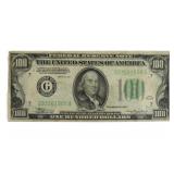 Series 1934 $100 Federal Reserve Note