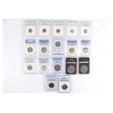 Great Selection of Slabbed and Graded US Coins