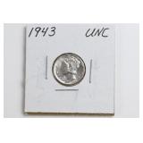 1943 Mercury Dime