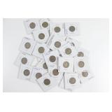 (28) Buffalo Nickels.