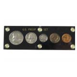 1962 US Proof Set in Capital Style Holder