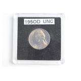 1950-D Jefferson Nickel