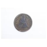 1853 Setaed Liberty Quarter