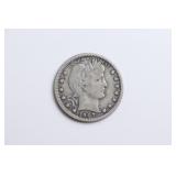 1907-O Barber Quarter