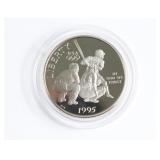 1995 Baseball Clad Half Dollar Proof