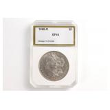 1886-O Morgan Dollar  PCI EF45