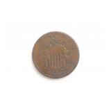 1867 Shield Nickel  (no rays)