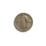 1918-S Liberty Standing Quarter