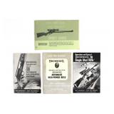 Set of 3 Browning & 1 Marlin Owners Manuals