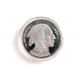 1oz Silver Round. Copy of Buffalo Nickel