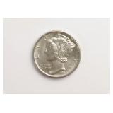 1939-D Mercury Head Dime