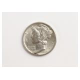 1940-D Mercury Head Dime