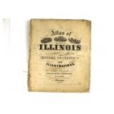 1876 Atlas of Illinois. Union Atlas Company