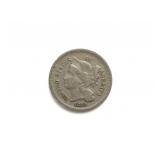 1869 Three Cent Piece (Nickel)