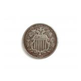 1871 Three Cent Piece (Nickel)